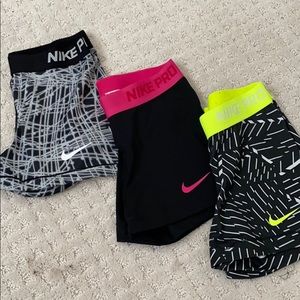 Nike pro shorts
